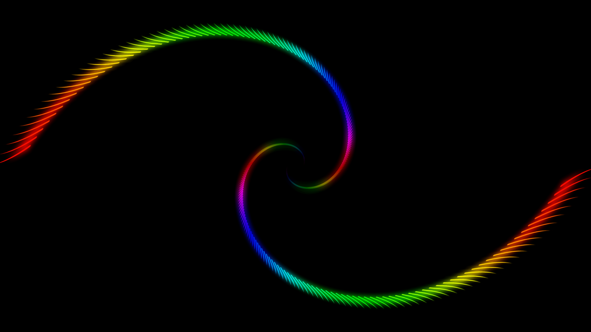 streaming spiral spectrum
