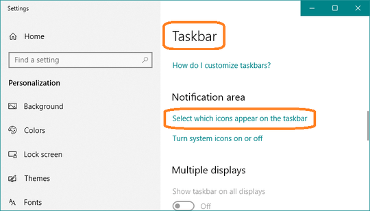 Customize the taskbar