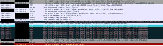 wireshark log