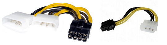 Example found by googling Molex to 6 pins