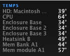 iMac Temperatures