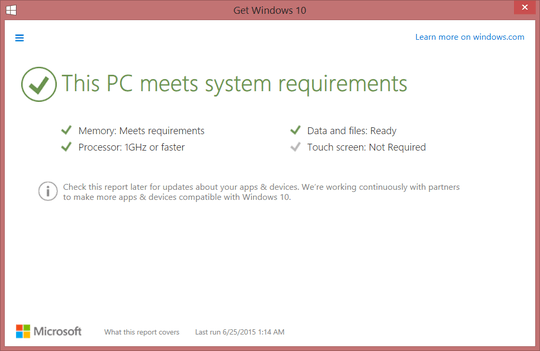 Get Windows 10 Info Screenshot