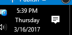 Taller Taskbar