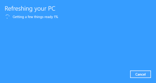 Refreshing your PC