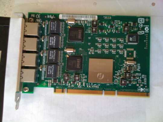 Ethernet PCI Card with Cut