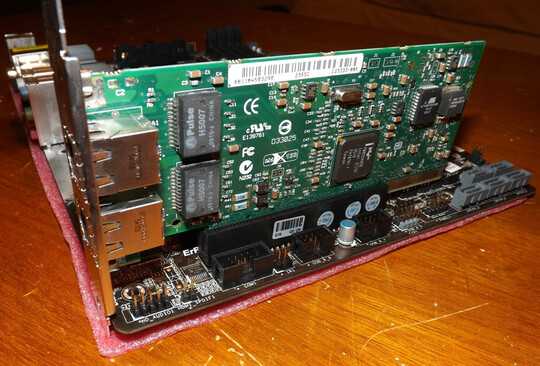 64 bits card in a 32 bits PCI slot