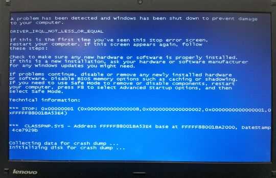 BSOD Photo