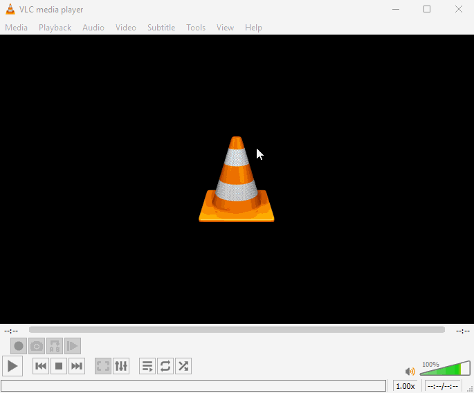 VLC launch time reduction setting