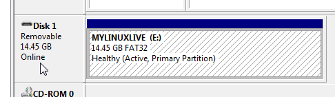 Disk number shown by Disk Management