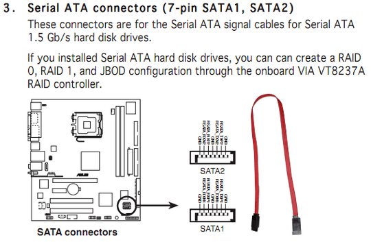 Mobo SATA connectors