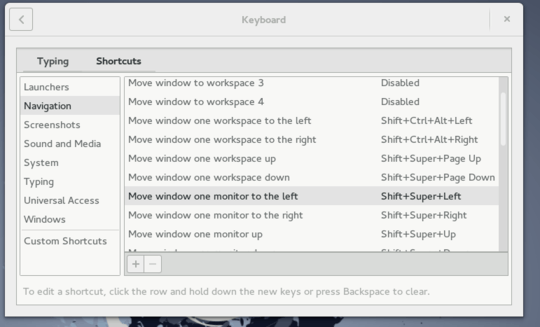 enter keyboard shortcuts