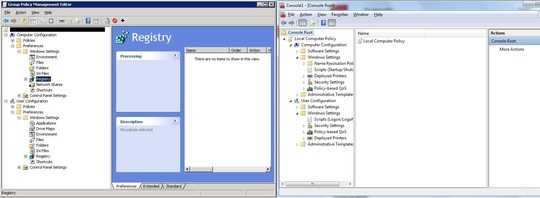 Group Policy Editor Differences