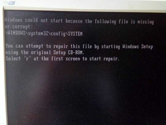 Windows could not start ...