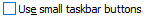 Image comparing the sizes of taskbar icons in Windows 10 with their sizes in older versions of Windows