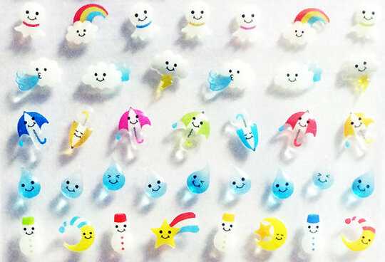 Cute cloud stickers from etsystatic