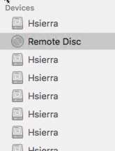 Disk appears multiple times in sidebar