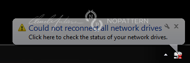 could not reconnect