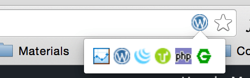 Favicons for site technology
