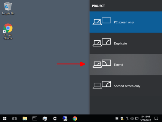 Windows 10 Project Settings