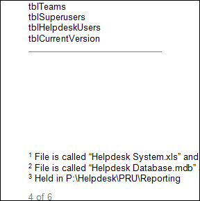 Foot note gap in Microsoft Word