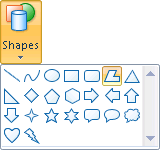 Polygon tool in Windows 7's Paint