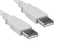 male A to male A USB cable