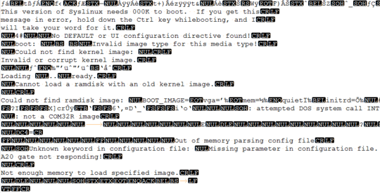 example binary file