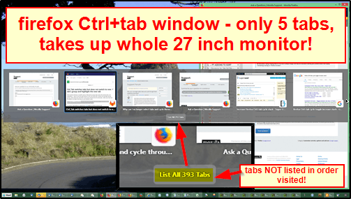 FF ctrl+tab window