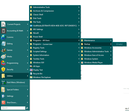 Classic Start Menu