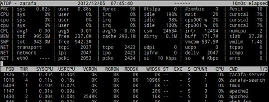 atop screenshot
