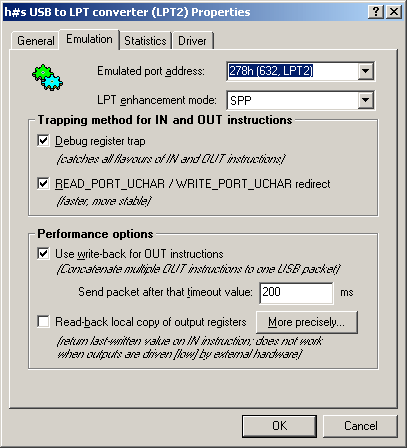 Converter From USB To Parallel