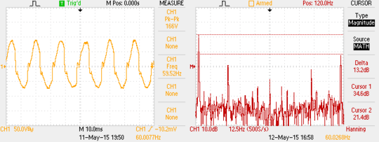 mid-range UPS output