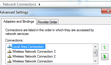 Network Advanced Settings