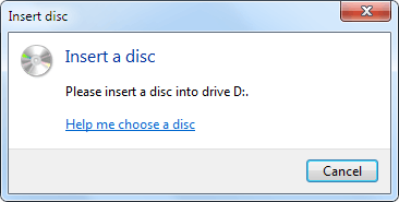 Insert disc