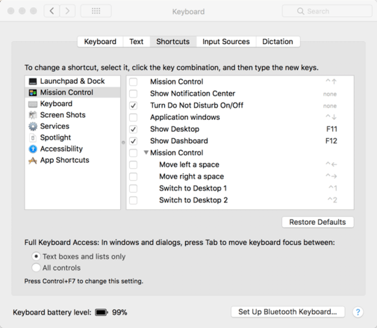 System Preferences