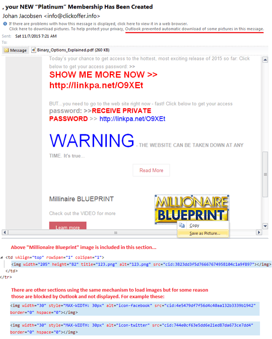 example spam