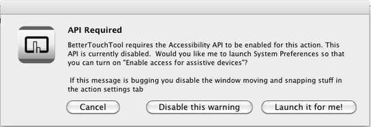 message window if you haven't already enabled the Accessibility API