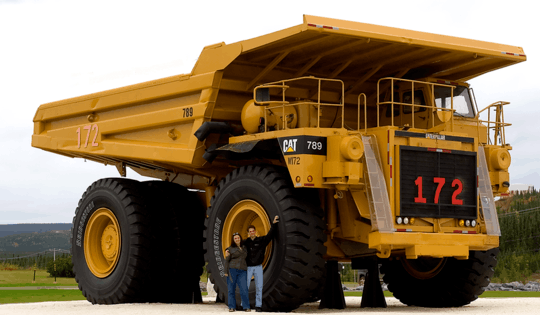 A big haul truck